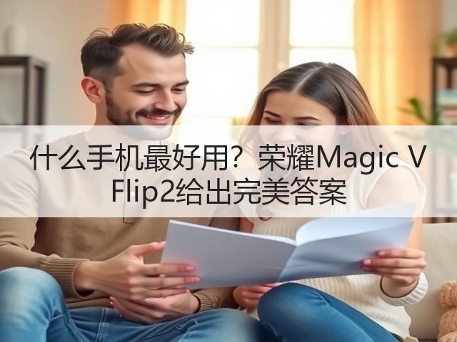 什么手机最好用?荣耀Magic V Flip2给出完美答案(图1) 什么手机最好用?荣耀Magic V Flip2给出完美答案(图1)