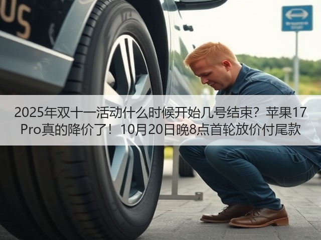 2025年双十一活动什么时候开始几号结束？苹果17 Pro真的降价了！10月20日晚8点首轮放价付尾款(图3)
