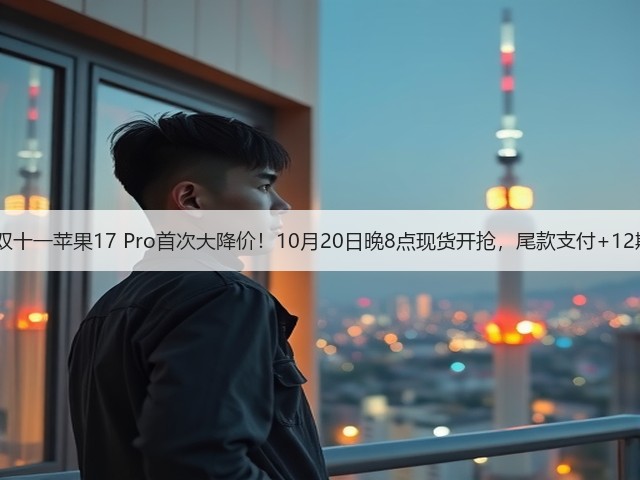 2025双十一苹果17 Pro首次大降价！10月20日晚8点现货开抢，尾款支付+12期免息(图3)