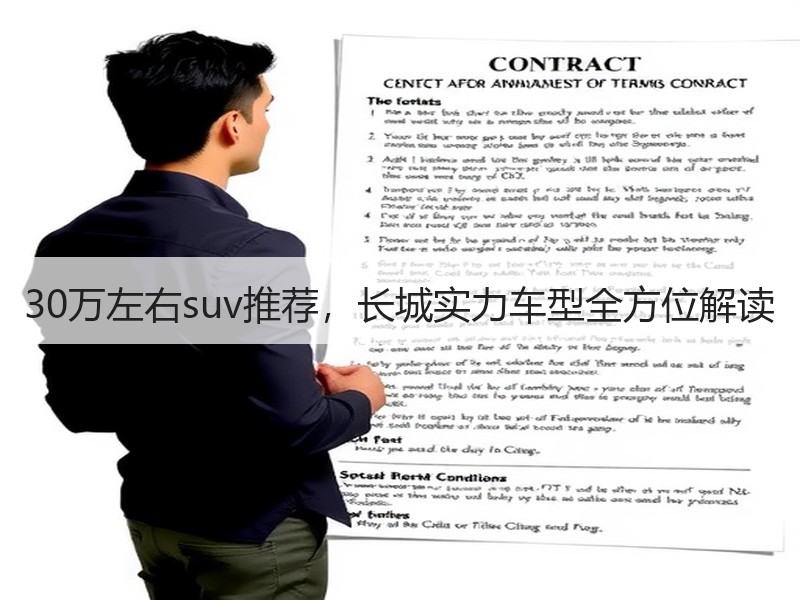 30万左右suv推荐，长城实力车型全方位解读
