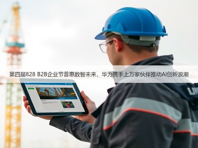 第四届828 B2B企业节普惠数智未来，华为携手上万家伙伴推