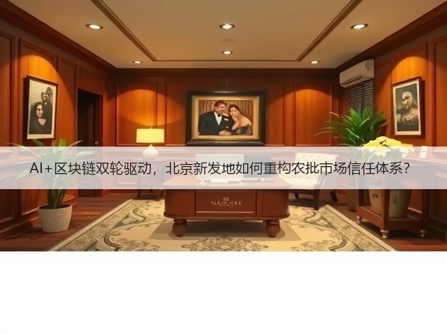 AI+区块链双轮驱动，北京新发地如何重构农批市场信任体系？(图1)