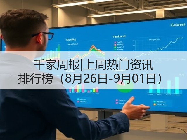 千家周报|上周热门资讯 排行榜(8月26日-9月01日)(图3) 千家周报|上周热门资讯 排行榜(8月26日-9月01日)(图3)