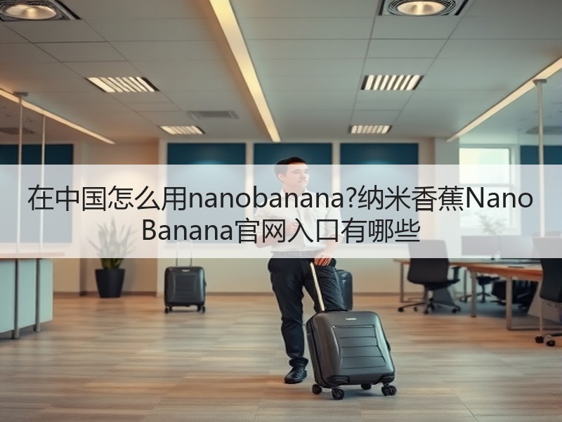 在中国怎么用nanobanana?纳米香蕉Nano Bana