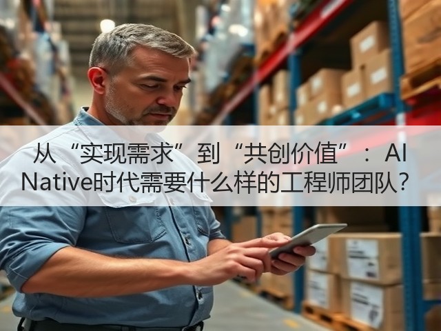 从“实现需求”到“共创价值”：AI Native时代需要什么样的工程师团队？(图3)