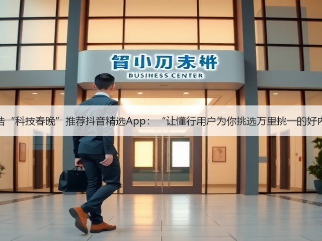 罗永浩“科技春晚”推荐抖音精选App：“让懂行用户为你挑选万里挑一的好内容”(图2)