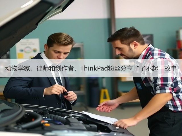 动物学家、律师和创作者，ThinkPad粉丝分享“了不起”故事(图2)