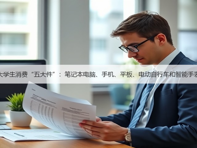 大学生消费“五大件”:笔记本电脑、手机、平板、电动自行车和智能手表(图3) 大学生消费“五大件”:笔记本电脑、手机、平板、电动自行车和智能手表(图3)