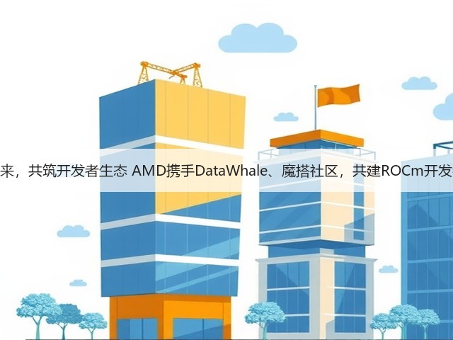 智启未来,共筑开发者生态 AMD携手DataWhale、魔搭社区,共建ROCm开发者生态(图2) 智启未来,共筑开发者生态 AMD携手DataWhale、魔搭社区,共建ROCm开发者生态(图2)