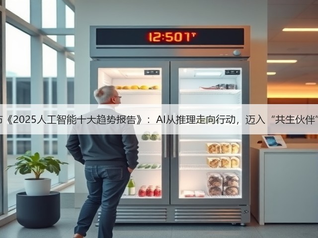 腾讯发布《2025人工智能十大趋势报告》:AI从推理走向行动,迈入“共生伙伴”新时代(图1) 腾讯发布《2025人工智能十大趋势报告》:AI从推理走向行动,迈入“共生伙伴”新时代(图1)