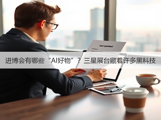 进博会有哪些“AI好物”?三星展台藏着许多黑科技(图3) 进博会有哪些“AI好物”?三星展台藏着许多黑科技(图3)