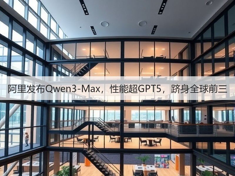 阿里发布Qwen3-Max，性能超GPT5，跻身全球前三