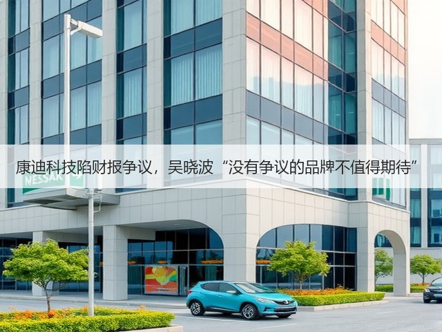 康迪科技陷财报争议,吴晓波“没有争议的品牌不值得期待”(图3) 康迪科技陷财报争议,吴晓波“没有争议的品牌不值得期待”(图3)