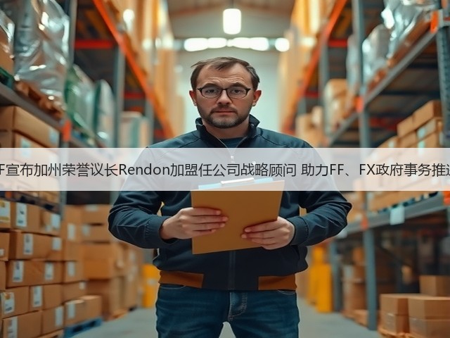 FF宣布加州荣誉议长Rendon加盟任公司战略顾问 助力FF、FX政府事务推进(图1) FF宣布加州荣誉议长Rendon加盟任公司战略顾问 助力FF、FX政府事务推进(图1)