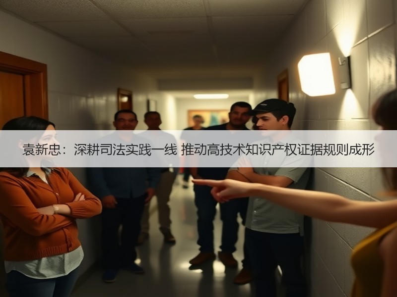 袁新忠：深耕司法实践一线 推动高技术知识产权证据规则成形