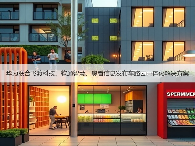 华为联合飞渡科技、软通智慧、奥看信息发布车路云一体化解决方案(图1)