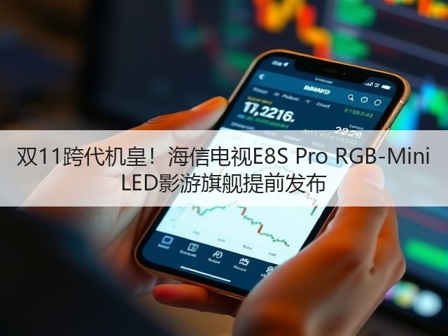 双11跨代机皇!海信电视E8S Pro RGB-Mini LED影游旗舰提前发布(图2) 双11跨代机皇!海信电视E8S Pro RGB-Mini LED影游旗舰提前发布(图2)
