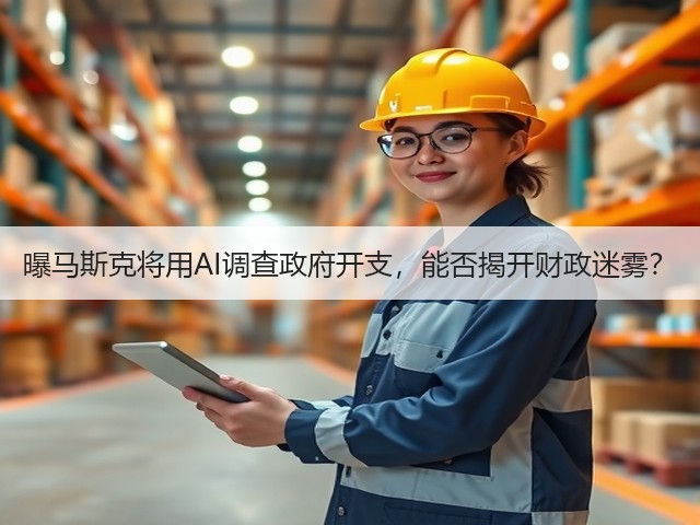 曝马斯克将用AI调查政府开支,能否揭开财政迷雾?(图1) 曝马斯克将用AI调查政府开支,能否揭开财政迷雾?(图1)