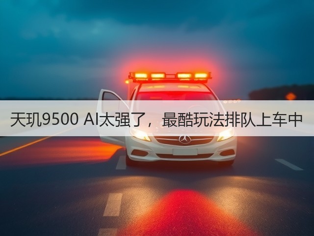 天玑9500 AI太强了,最酷玩法排队上车中(图3) 天玑9500 AI太强了,最酷玩法排队上车中(图3)