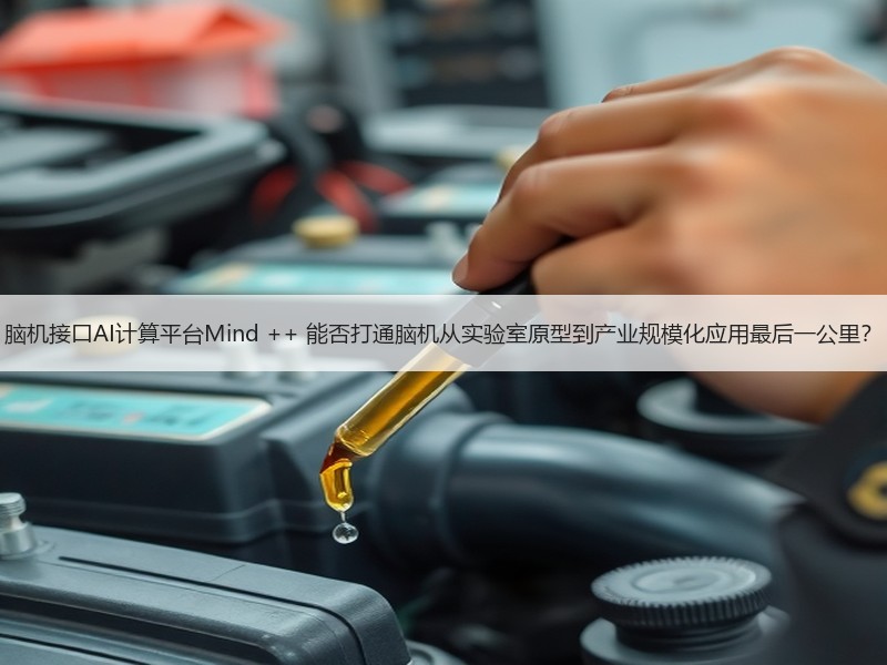 脑机接口AI计算平台Mind ++ 能否打通脑机从实验室原型