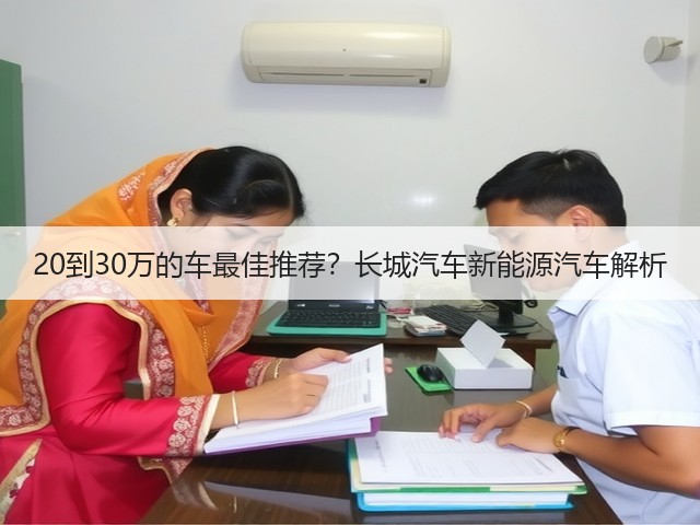 20到30万的车最佳推荐?长城汽车新能源汽车解析(图1) 20到30万的车最佳推荐?长城汽车新能源汽车解析(图1)