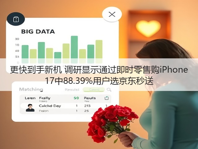 更快到手新机 调研显示通过即时零售购iPhone 17中88.39%用户选京东秒送(图1) 更快到手新机 调研显示通过即时零售购iPhone 17中88.39%用户选京东秒送(图1)