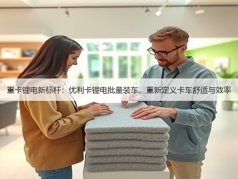 重卡锂电新标杆：优利卡锂电批量装车，重新定义卡车舒适与效率