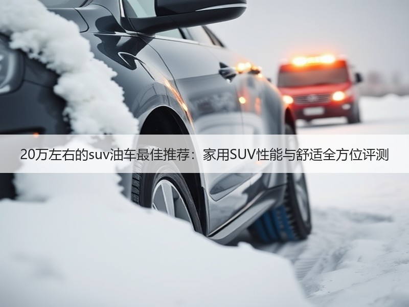 20万左右的suv油车最佳推荐：家用SUV性能与舒适全方位评