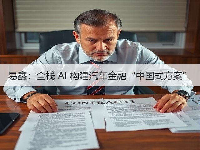 易鑫:全栈 AI 构建汽车金融“中国式方案”(图3) 易鑫:全栈 AI 构建汽车金融“中国式方案”(图3)