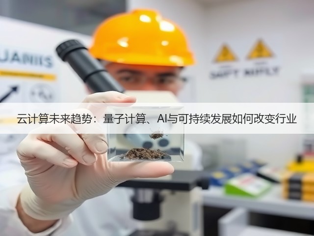 云计算未来趋势：量子计算、AI与可持续发展如何改变行业(图1)