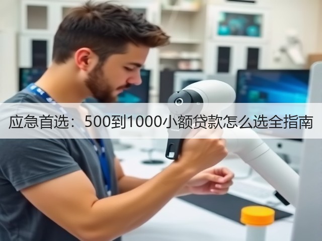 应急首选:500到1000小额贷款怎么选全指南(图1) 应急首选:500到1000小额贷款怎么选全指南(图1)