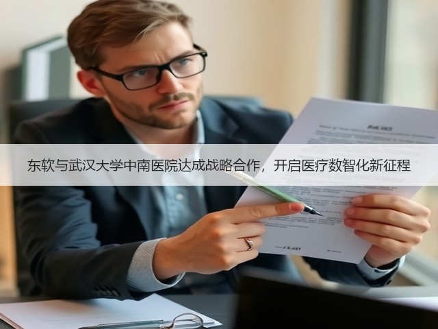 东软与武汉大学中南医院达成战略合作,开启医疗数智化新征程(图1) 东软与武汉大学中南医院达成战略合作,开启医疗数智化新征程(图1)