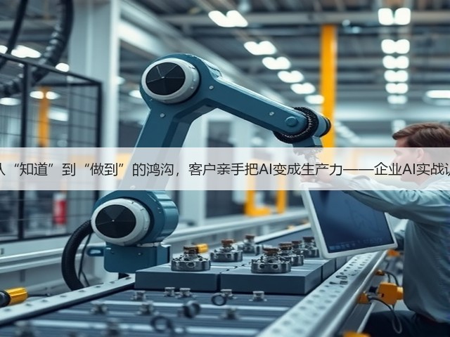 跨过从“知道”到“做到”的鸿沟，客户亲手把AI变成生产力——企业AI实战训练营(图2)