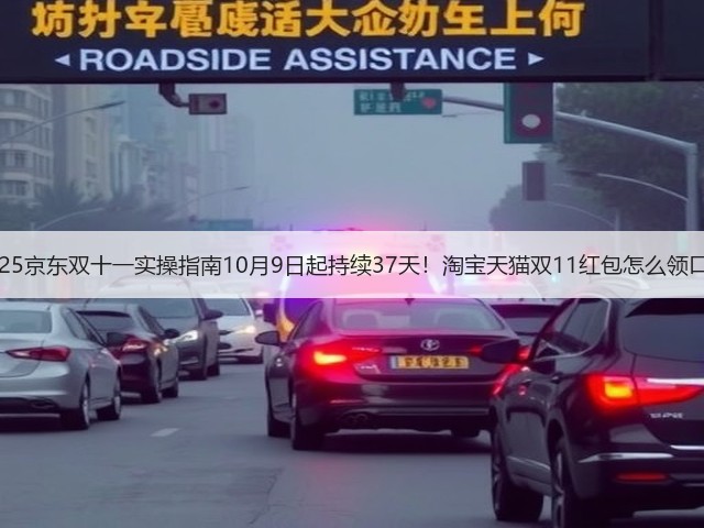 2025京东双十一实操指南10月9日起持续37天!淘宝天猫双11红包怎么领口令(图1) 2025京东双十一实操指南10月9日起持续37天!淘宝天猫双11红包怎么领口令(图1)