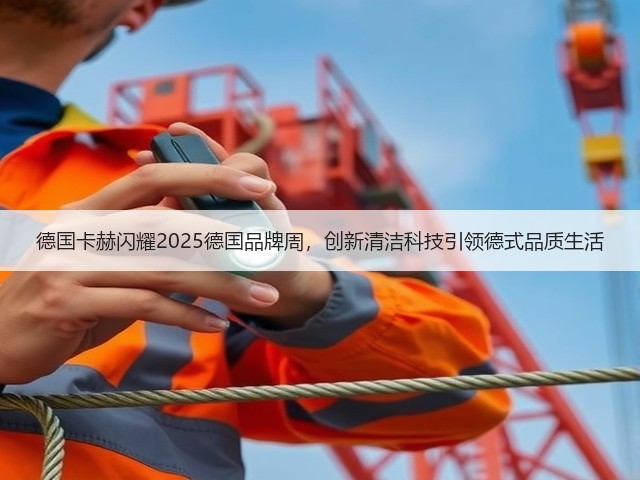 德国卡赫闪耀2025德国品牌周,创新清洁科技引领德式品质生活(图3) 德国卡赫闪耀2025德国品牌周,创新清洁科技引领德式品质生活(图3)