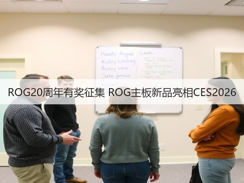 ROG20周年有奖征集 ROG主板新品亮相CES2026