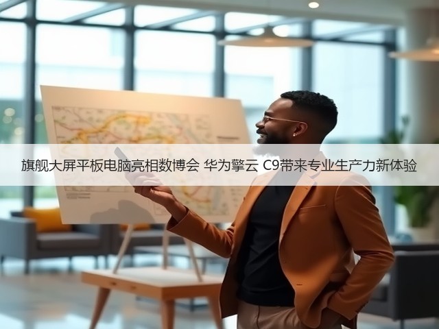 旗舰大屏平板电脑亮相数博会 华为擎云 C9带来专业生产力新体验(图1) 旗舰大屏平板电脑亮相数博会 华为擎云 C9带来专业生产力新体验(图1)