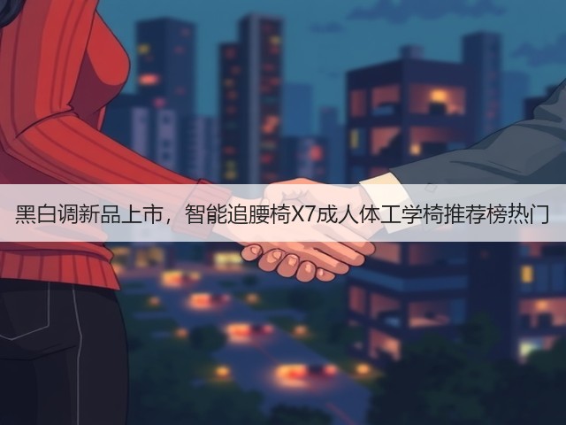黑白调新品上市,智能追腰椅X7成人体工学椅推荐榜热门(图3) 黑白调新品上市,智能追腰椅X7成人体工学椅推荐榜热门(图3)