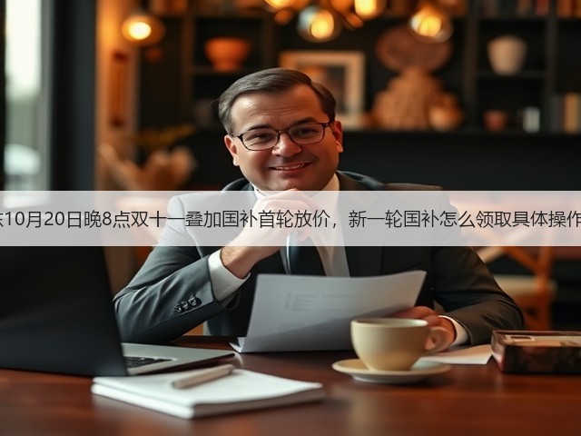 2025京东10月20日晚8点双十一叠加国补首轮放价,新一轮国补怎么领取具体操作方法更新(图1) 2025京东10月20日晚8点双十一叠加国补首轮放价,新一轮国补怎么领取具体操作方法更新(图1)