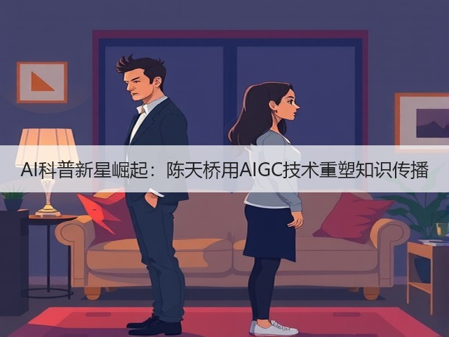 AI科普新星崛起：陈天桥用AIGC技术重塑知识传播(图2)
