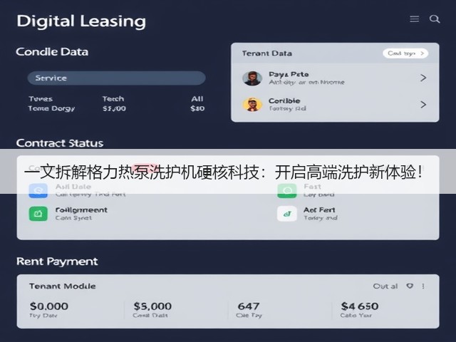 一文拆解格力热泵洗护机硬核科技：开启高端洗护新体验！(图1)