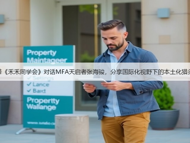 禾蛙《禾禾同学会》对话MFA天启者张海骏，分享国际化视野下的本土化猎头！(图1)