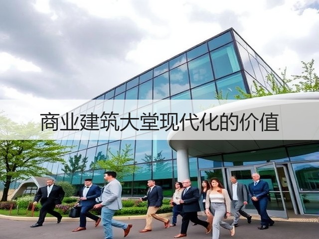 商业建筑大堂现代化的价值(图3)