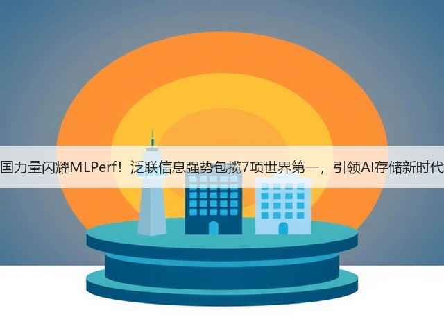 中国力量闪耀MLPerf!泛联信息强势包揽7项世界第一,引领AI存储新时代!(图3) 中国力量闪耀MLPerf!泛联信息强势包揽7项世界第一,引领AI存储新时代!(图3)