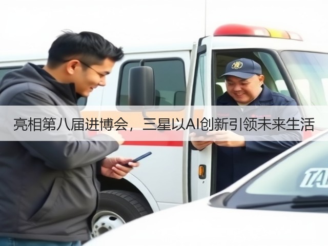 亮相第八届进博会，三星以AI创新引领未来生活(图1)