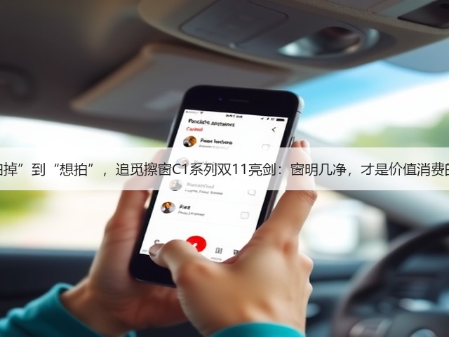 从“怕掉”到“想拍”,追觅擦窗C1系列双11亮剑:窗明几净,才是价值消费的终点(图1) 从“怕掉”到“想拍”,追觅擦窗C1系列双11亮剑:窗明几净,才是价值消费的终点(图1)