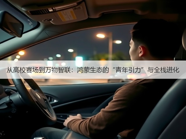 从高校赛场到万物智联：鸿蒙生态的“青年引力”与全栈进化(图2)
