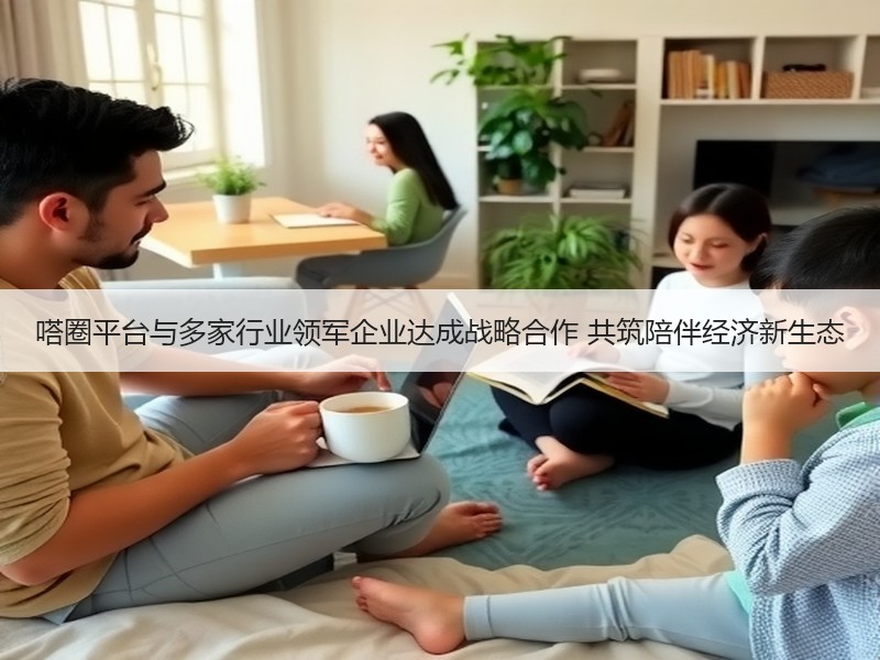 嗒圈平台与多家行业领军企业达成战略合作 共筑陪伴经济新生态