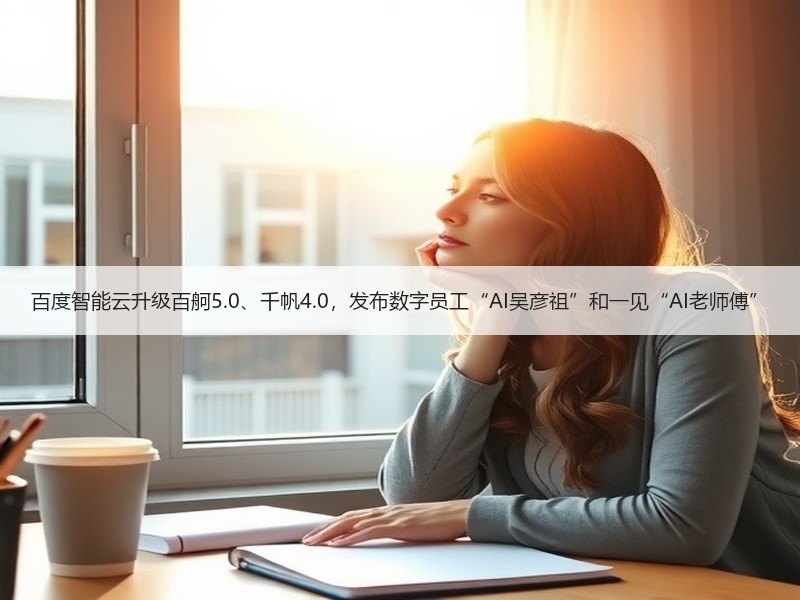 百度智能云升级百舸5.0、千帆4.0，发布数字员工“AI吴彦