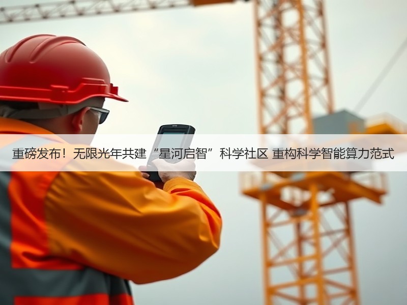 重磅发布！无限光年共建“星河启智”科学社区 重构科学智能算力